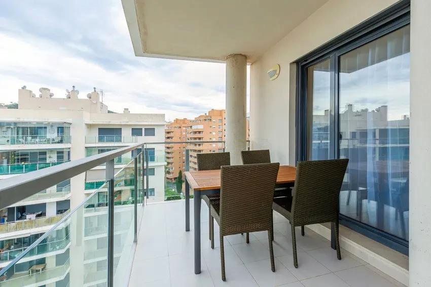Terrace of Flat for sale in Villajoyosa / La Vila Joiosa  with Furnished