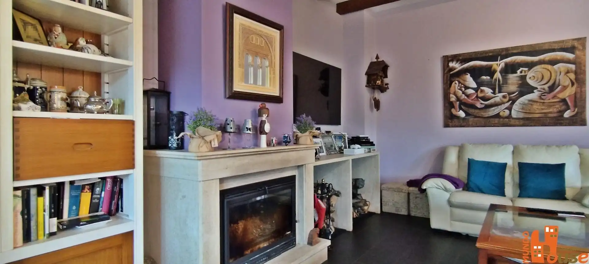Sala de estar de Casa o chalet en venta en Real Sitio de San Ildefonso con Calefacción y Terraza