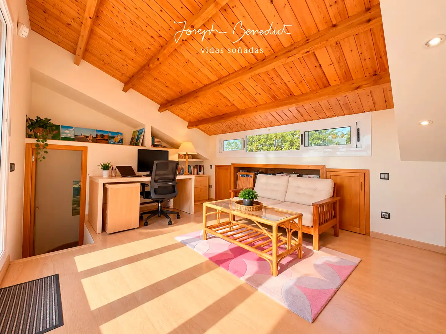 Sala de estar de Casa o chalet en venta en Castelldefels con Aire acondicionado, Calefacción y Jardín privado