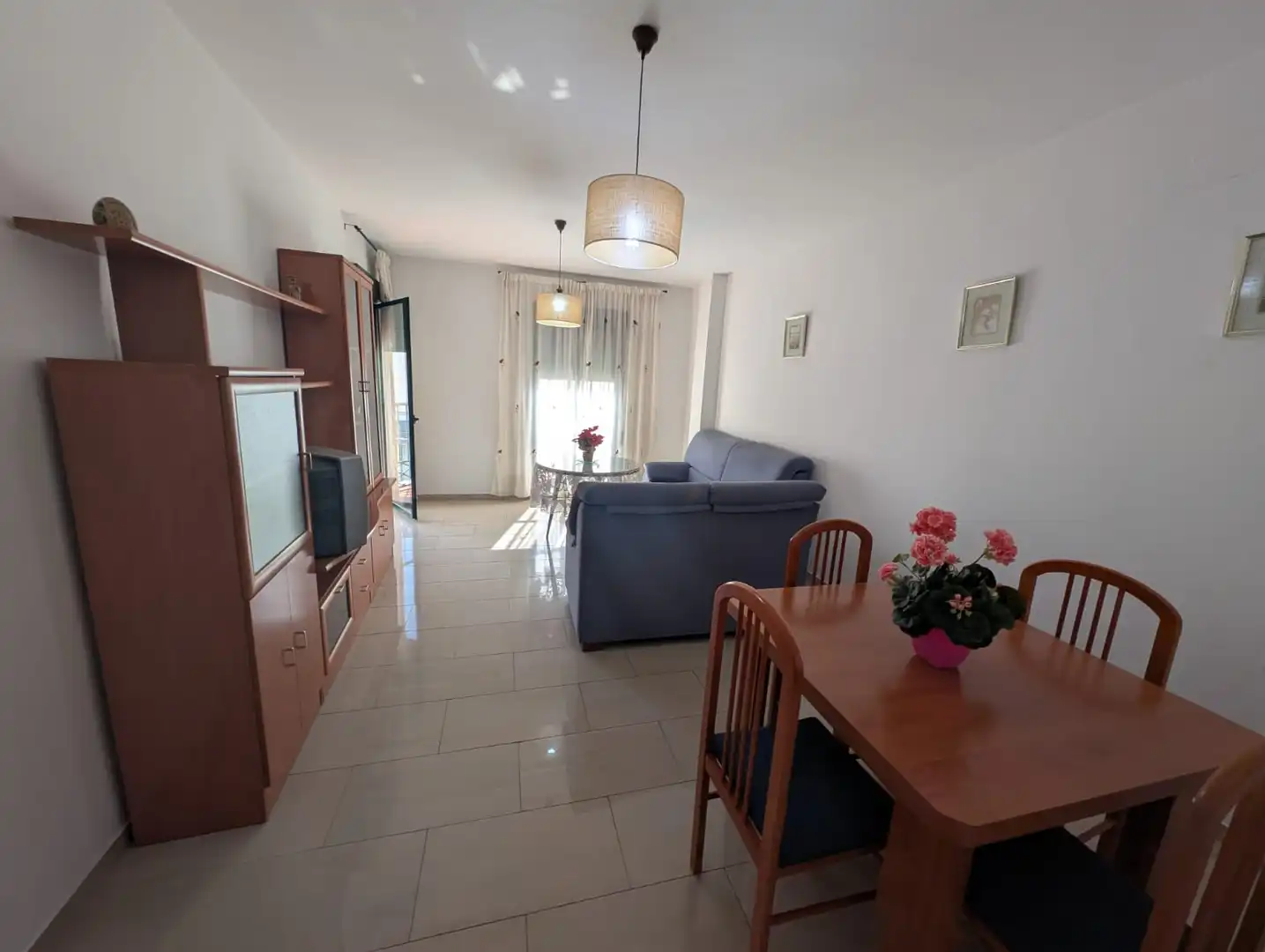 Wohnzimmer von Wohnung zum Verkauf in Alcaudete mit Klimaanlage, Möbliert und Waschmaschine