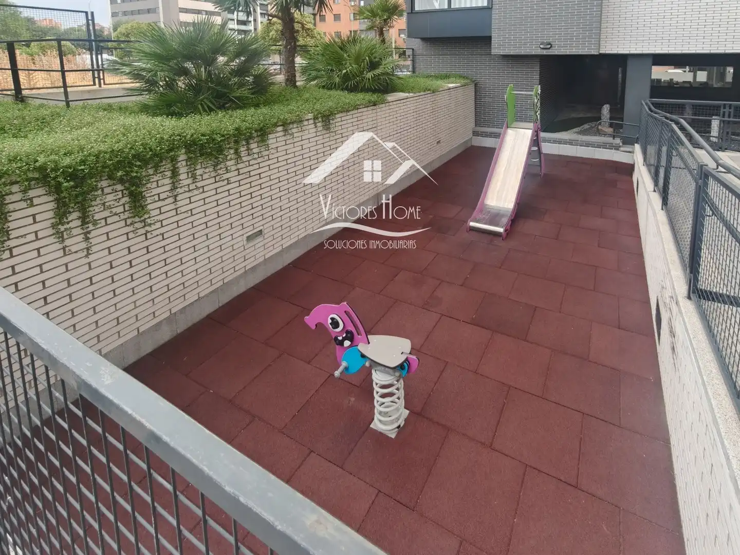 Terrace of Flat for rent in Madrid  with Heating, Storage room and Swimming Pool