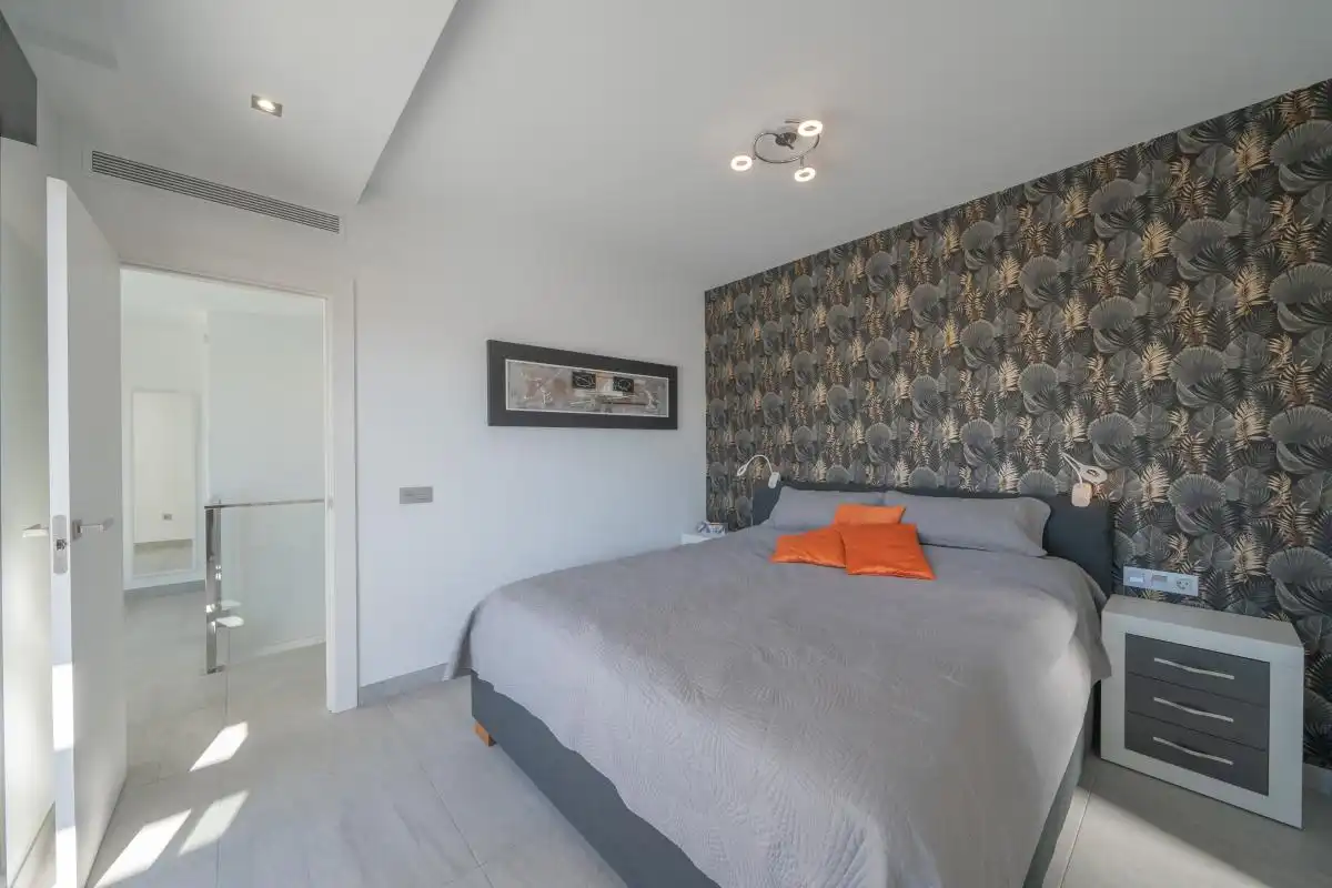 Bedroom of Houses for sale in Orihuela  with Air Conditioner, Heating and Private garden