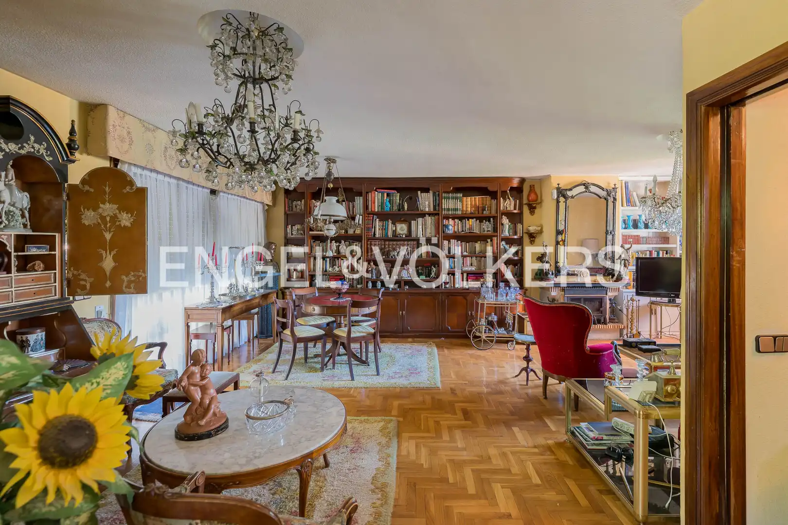 Dining room of Houses for sale in Madrid  with Air Conditioner, Heating and Private garden