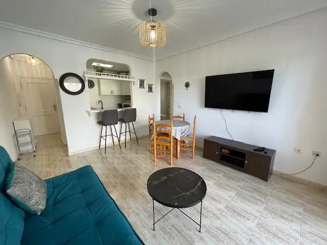 Living room of Flat for rent in Elche / Elx  with Air Conditioner, Heating and Terrace