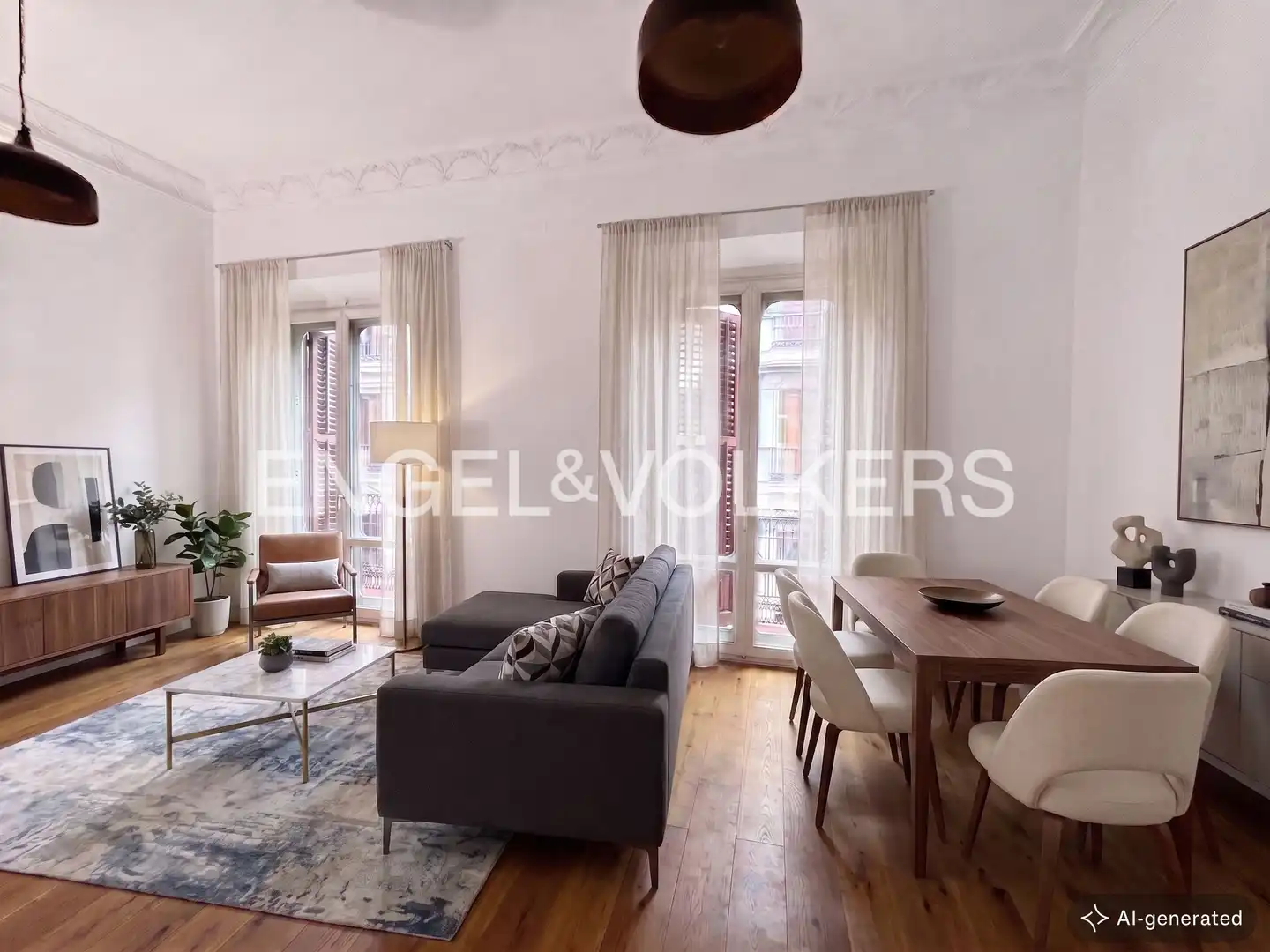Sala de estar de Piso en venta en Madrid con Aire acondicionado, Calefacción y Balcón