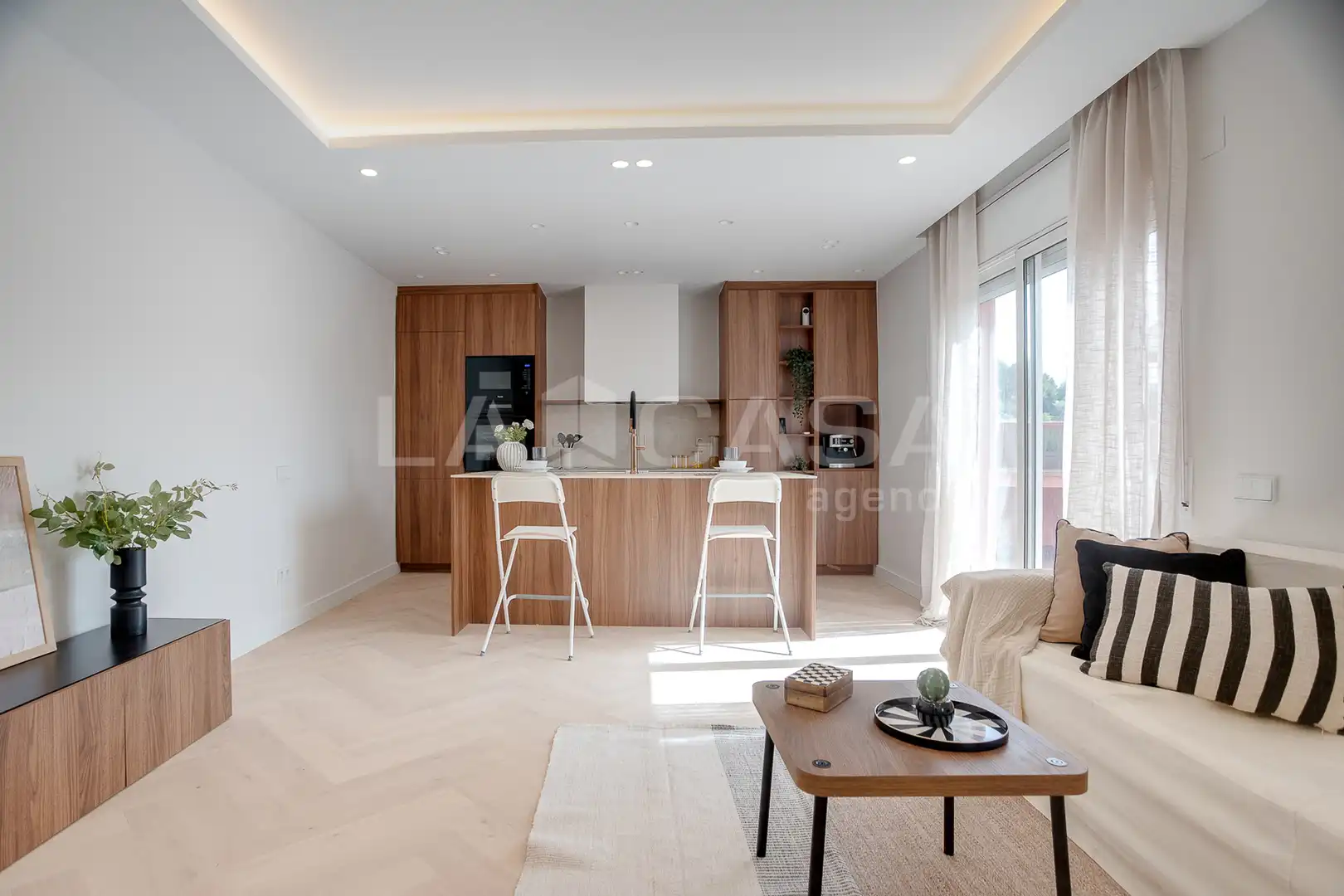 Sala d'estar de Àtic en venda en Granollers amb Aire condicionat, Calefacció i Parquet