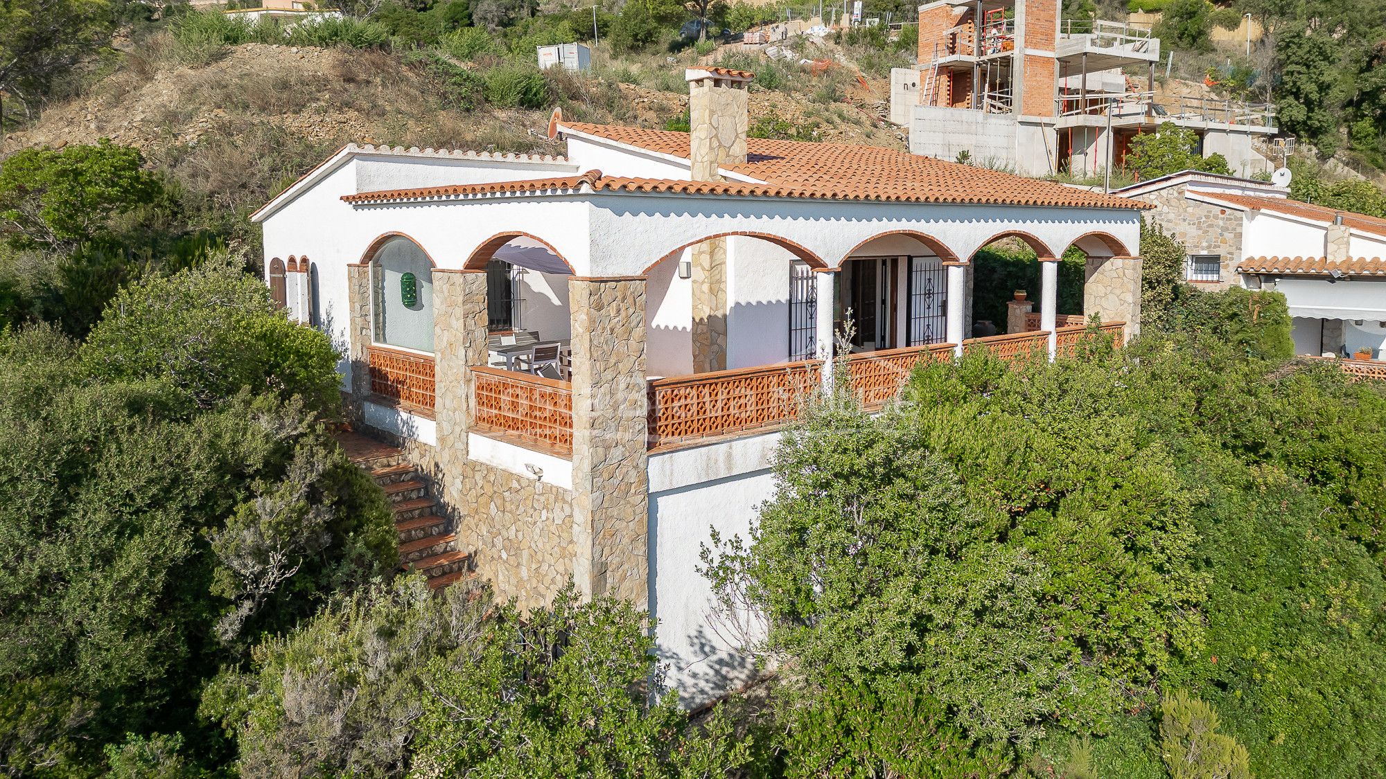 Exterior view of House or chalet for sale in Begur  with Heating, Terrace and Storage room