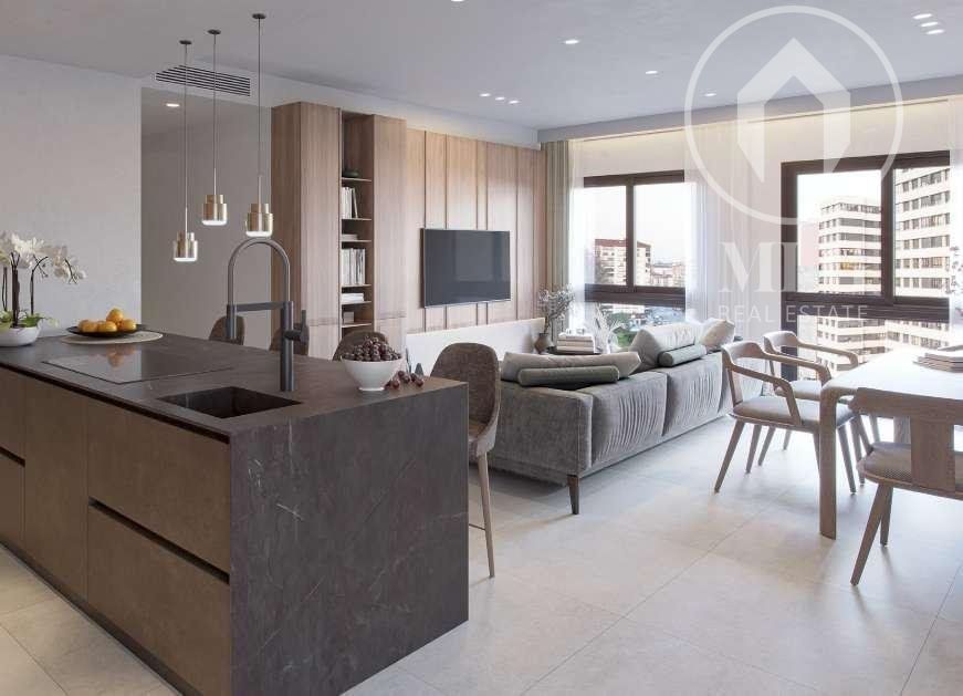 Sala d'estar de Apartament en venda en Málaga Capital amb Calefacció, Terrassa i Traster