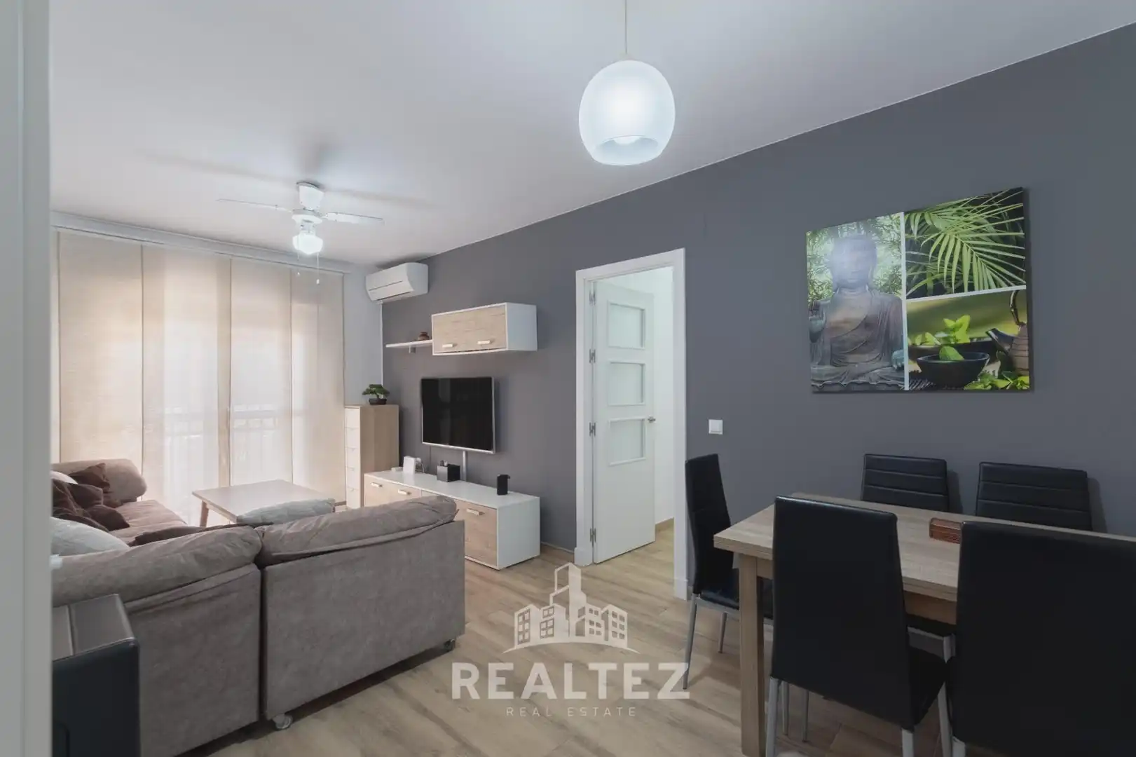 Sala de estar de Piso en venta en Rota con Aire acondicionado, Calefacción y Terraza