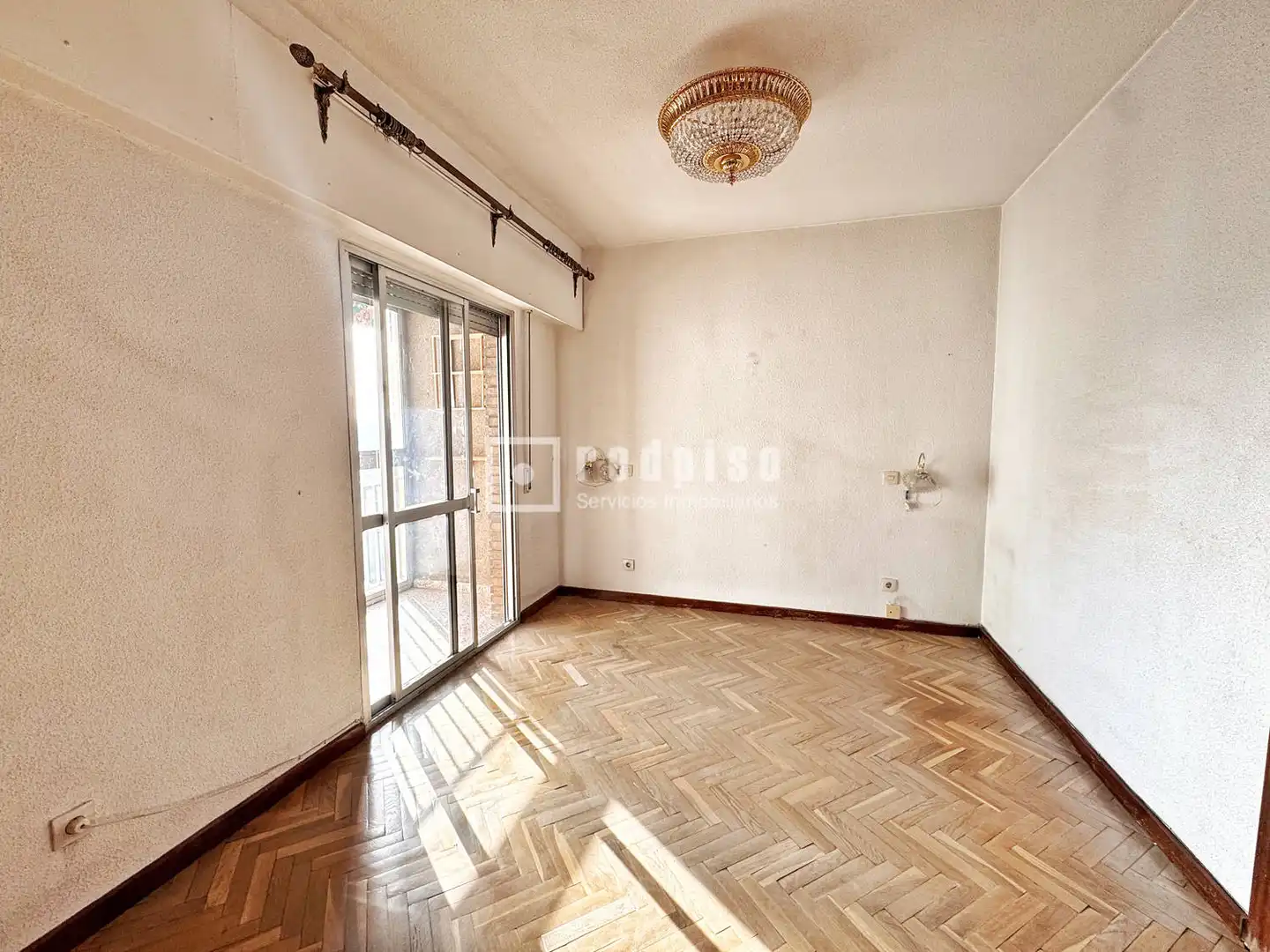 Bedroom of Flat for sale in Madrid  with Heating, Private garden and Terrace
