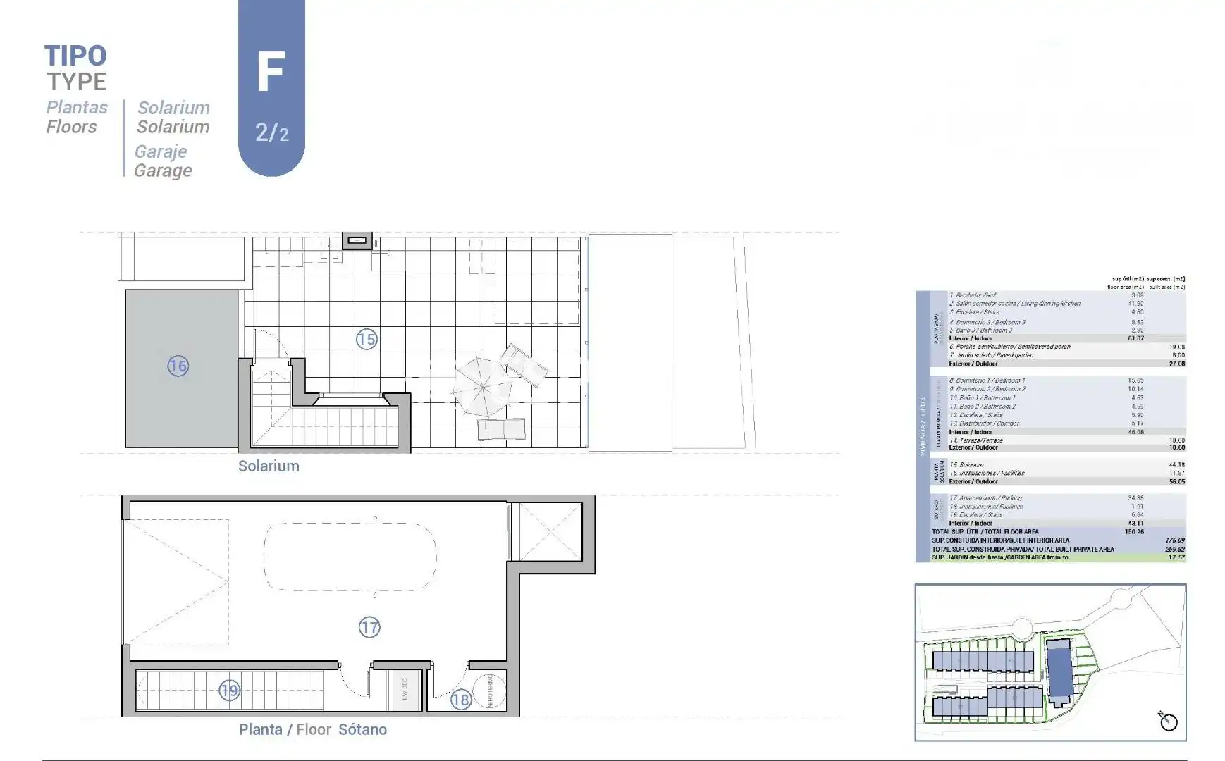 Bungalow con terraza en venta en Pueblo Español - Coveta Fumá, imagen 13
