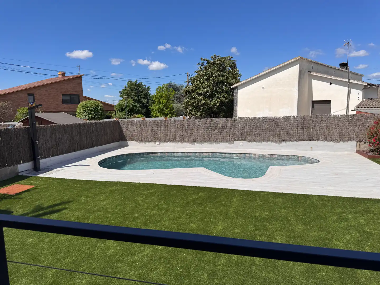Swimming pool of Houses for sale in Sant Antoni de Vilamajor  with Air Conditioner, Heating and Private garden