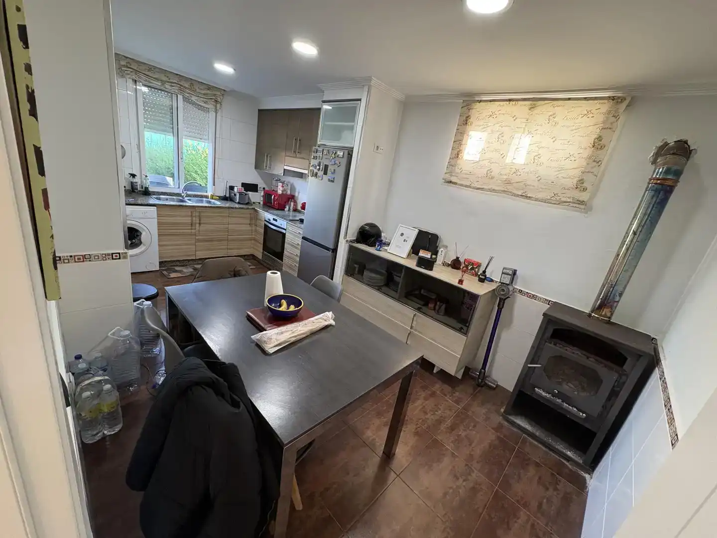Cocina de Planta baja en venta en Vigo  con Jardín privado, Parquet y Trastero