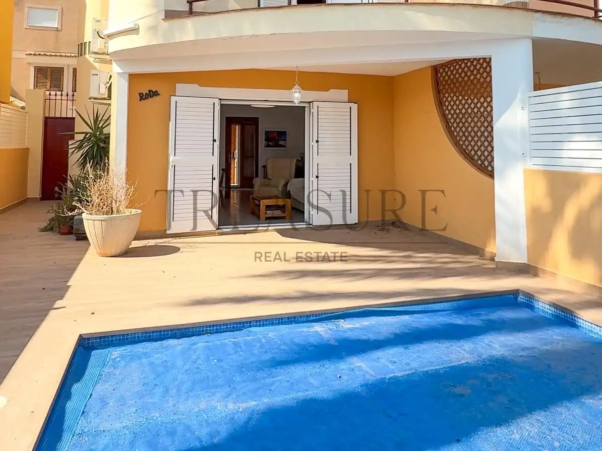 Terraza de Casa adosada en venta en Mazarrón con Aire acondicionado, Calefacción y Terraza