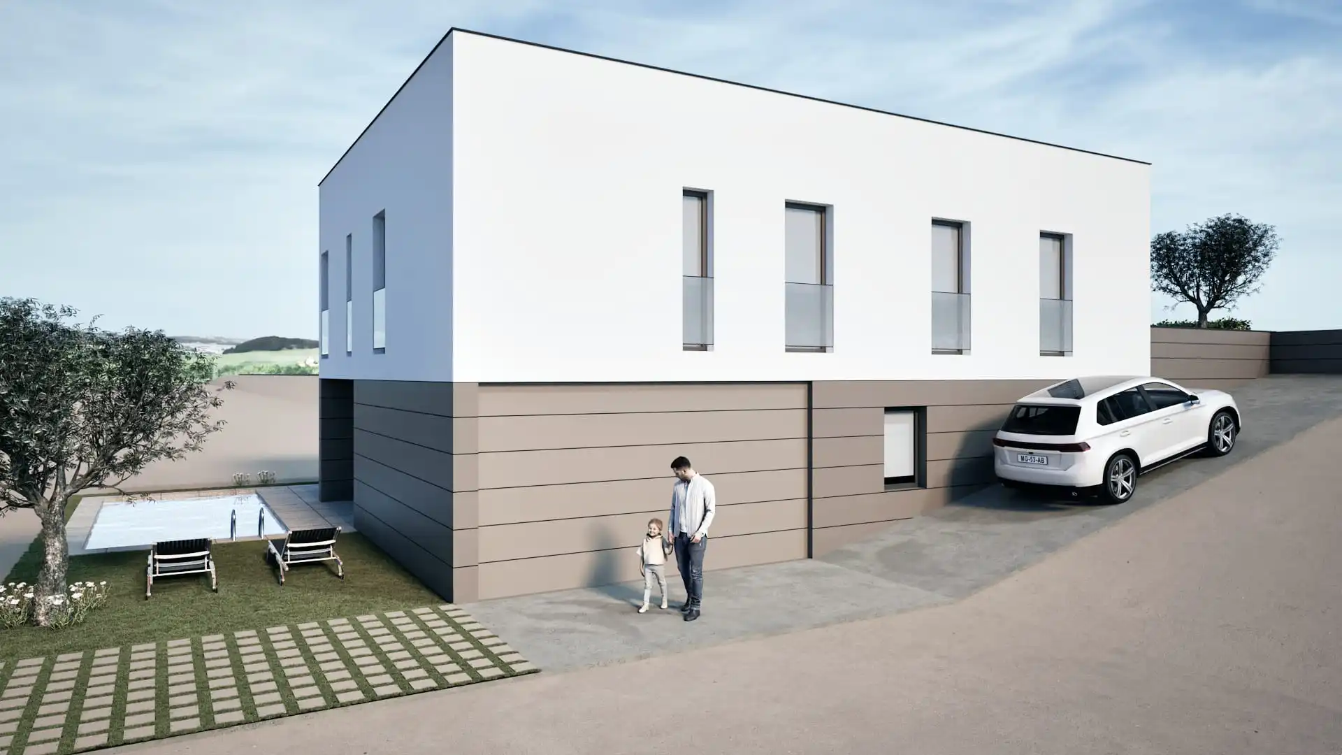 Houses for sale in Sils  with Heating, Private garden and Storage room
