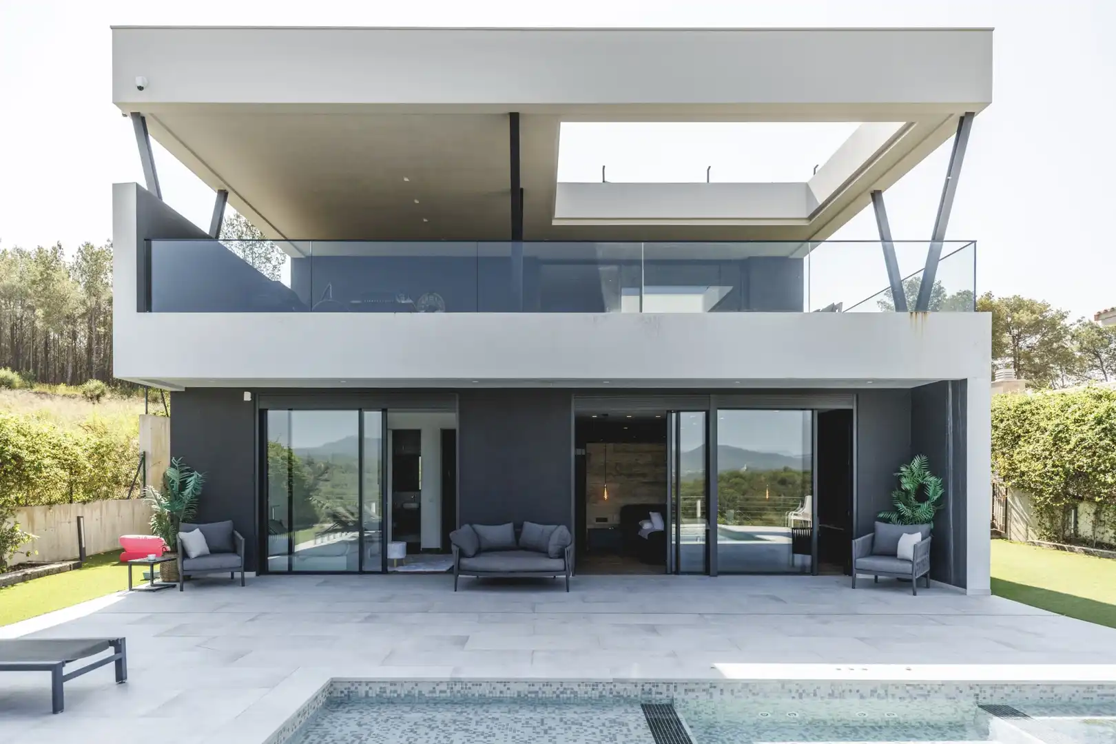 Exterior view of Houses for sale in Sant Julià de Ramis  with Air Conditioner, Heating and Terrace