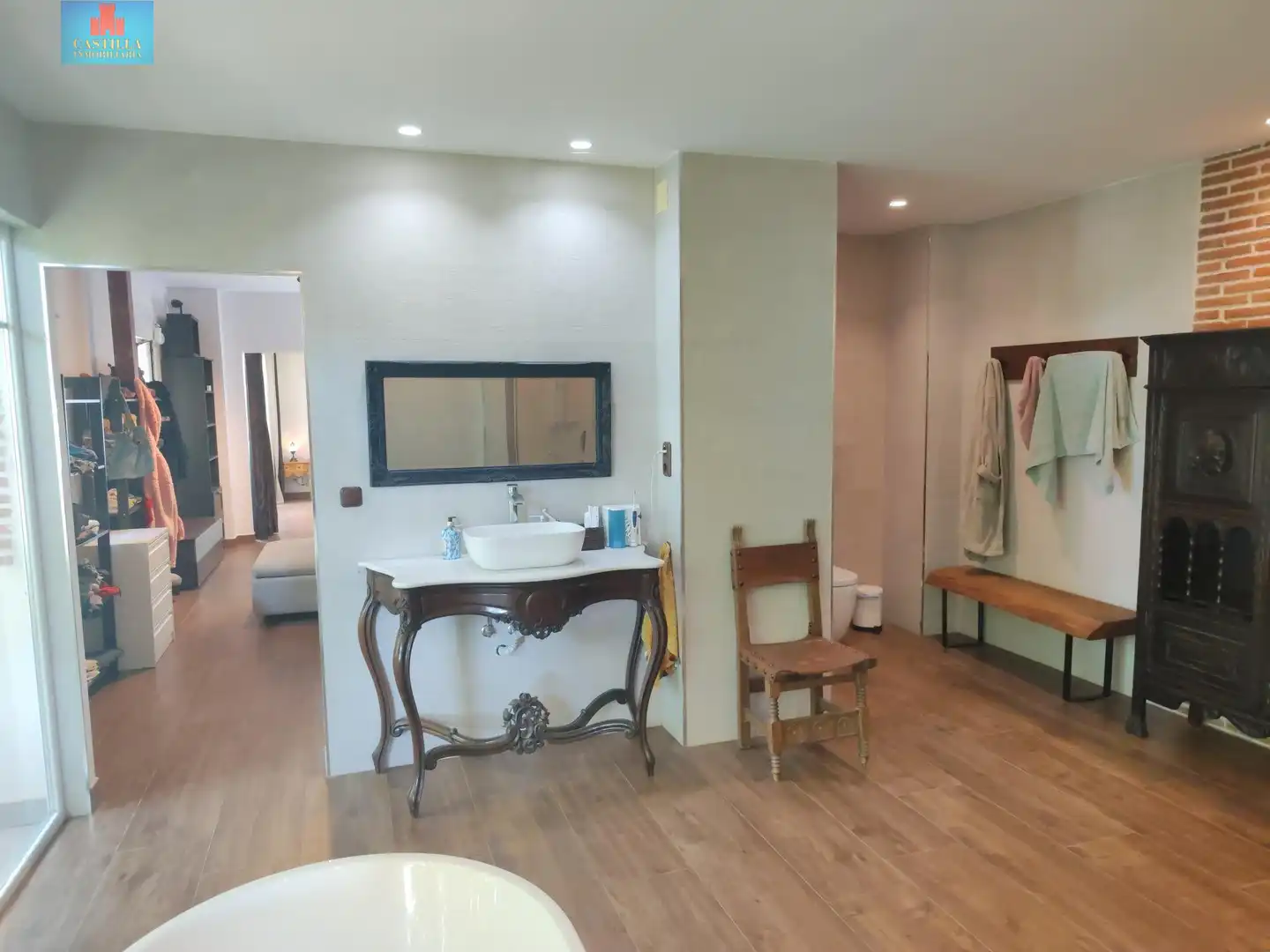 Baño de Finca rústica en venta en Muñopepe con Calefacción, Jardín privado y Trastero