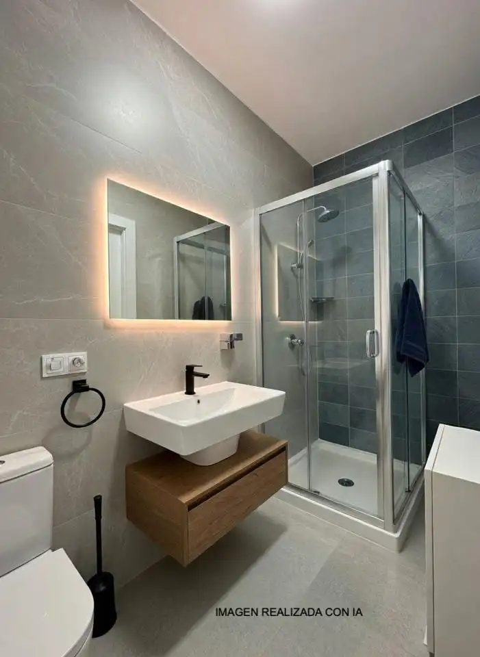 Baño de Casa o chalet en venta en Castejón (Navarra) con Jardín privado, Trastero y Balcón