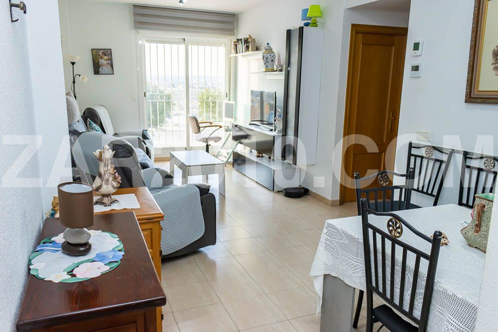Sala d'estar de Apartament en venda en Garrucha amb Aire condicionat, Moblat i Forn