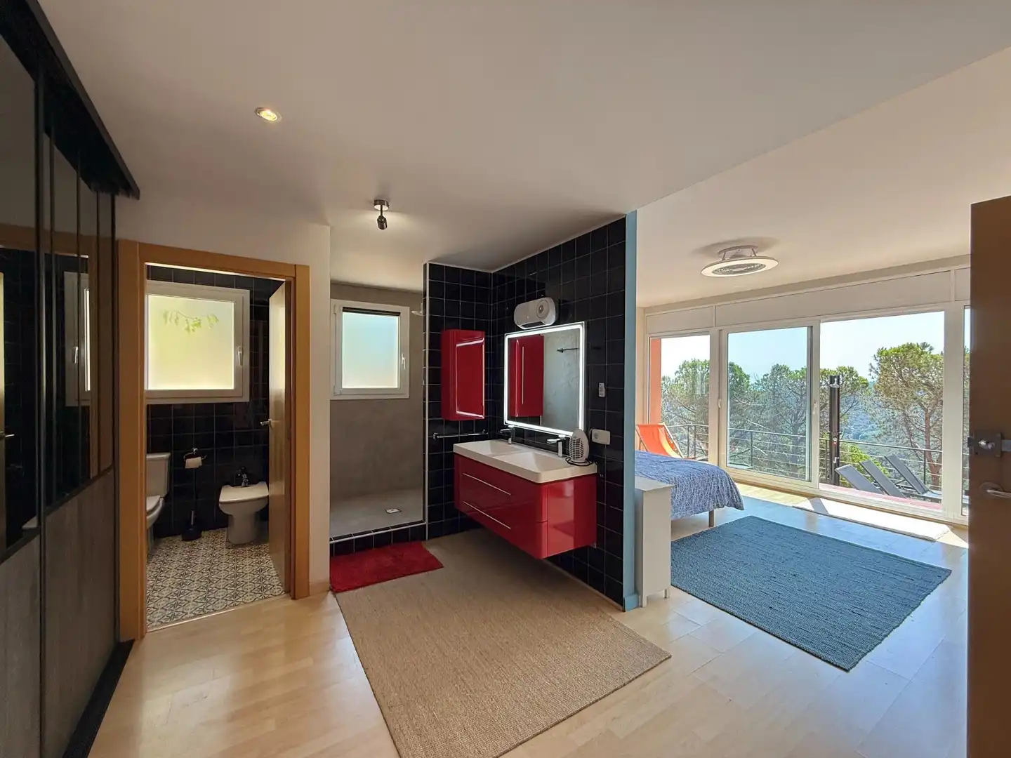 Badezimmer von Haus oder Chalet zum Verkauf in Sant Feliu de Guíxols mit Heizung, Terrasse und Abstellraum