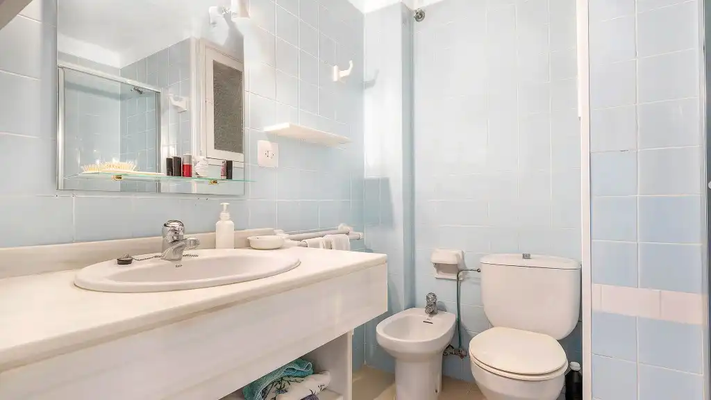 Badezimmer von Wohnungen zum Verkauf in  Palma de Mallorca mit Heizung und Terrasse