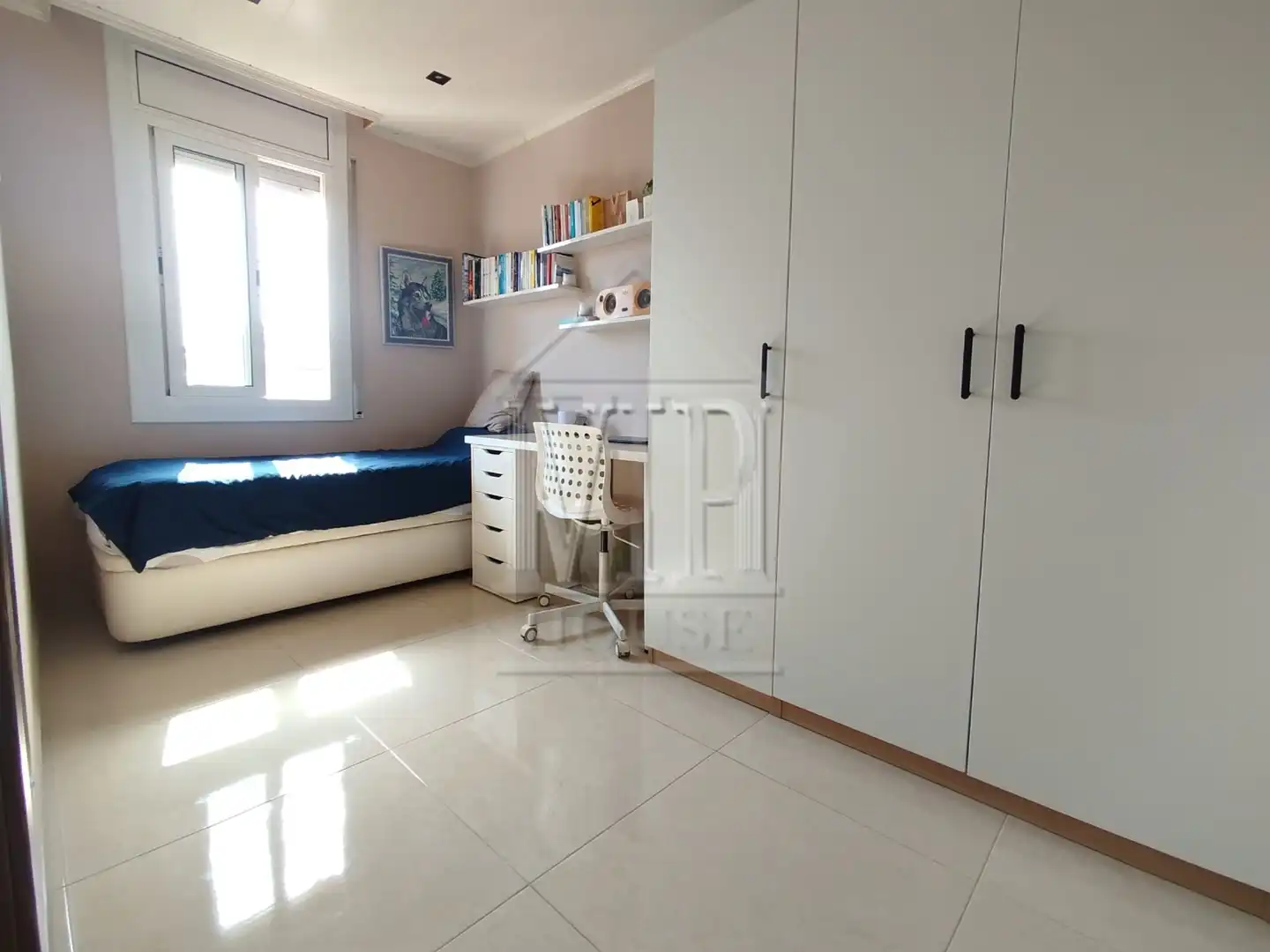 Dormitori de Casa adosada en venda en Badalona amb Aire condicionat, Calefacció i Jardí privat