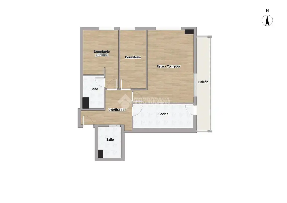 Piso en venta en L'Hospitalet de Llobregat con Aire acondicionado, Calefacción y Trastero