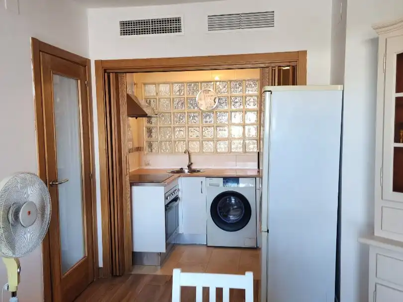 Küche von Wohnung zur Miete in Aljaraque mit Balkon