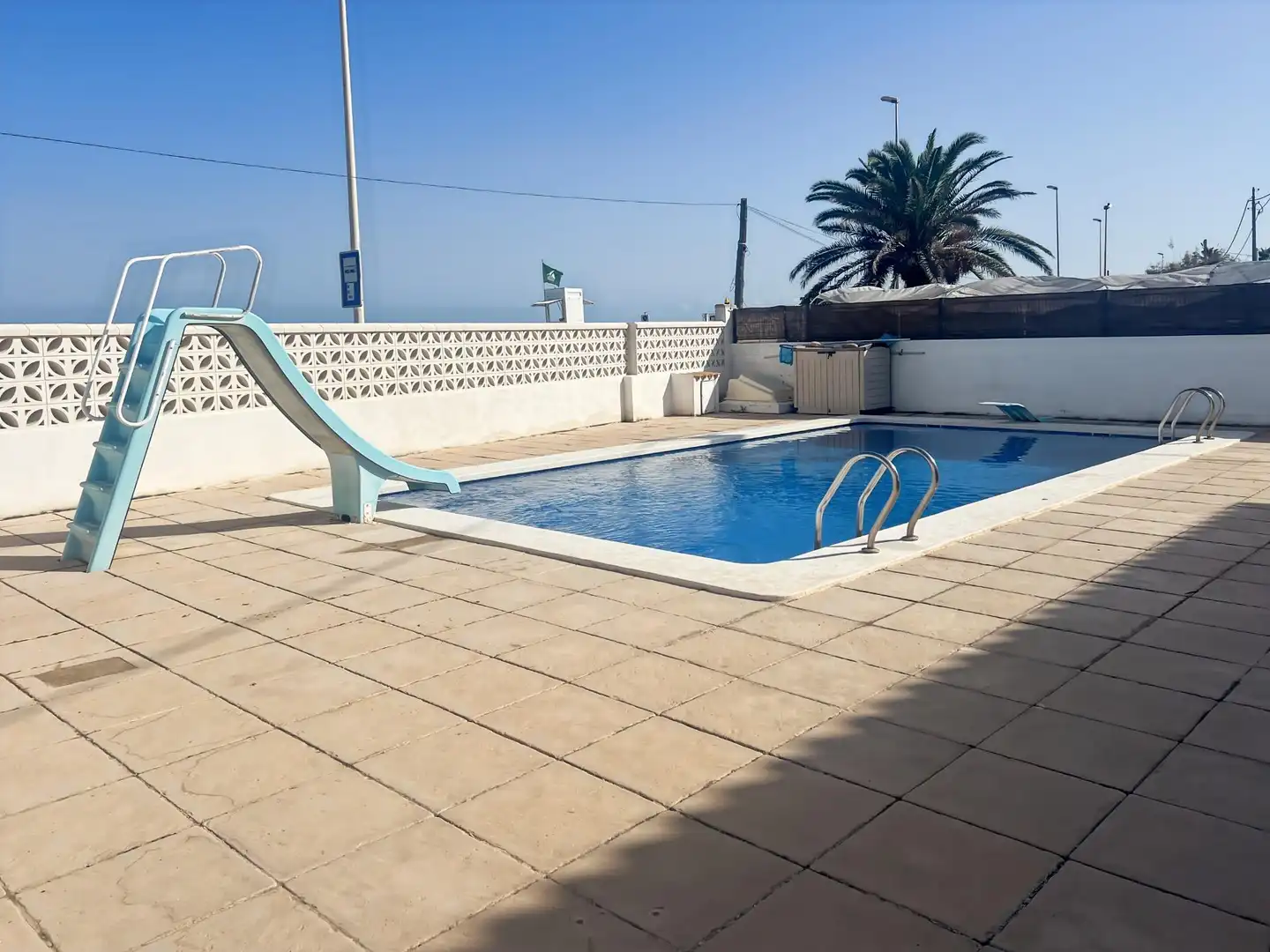 Piscina de Casa adosada en venda en Almazora / Almassora amb Aire condicionat, Terrassa i Traster