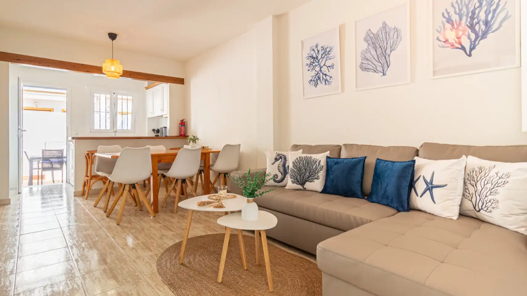 Sala d'estar de Casa o xalet en venda en El Verger amb Aire condicionat, Calefacció i Jardí privat