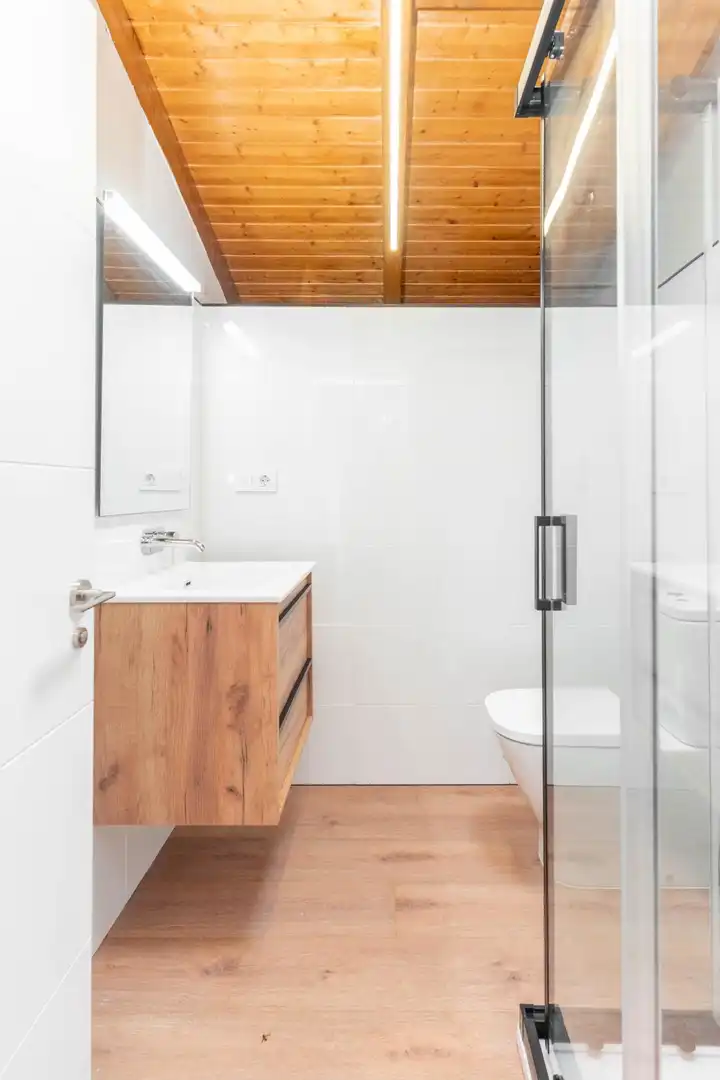 Baño de Casa o chalet en venta en Grado con Calefacción, Terraza y Trastero