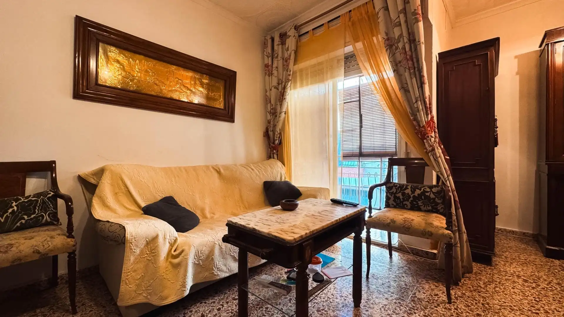 Living room of Houses for sale in Abanilla  with Private garden, Terrace and Furnished