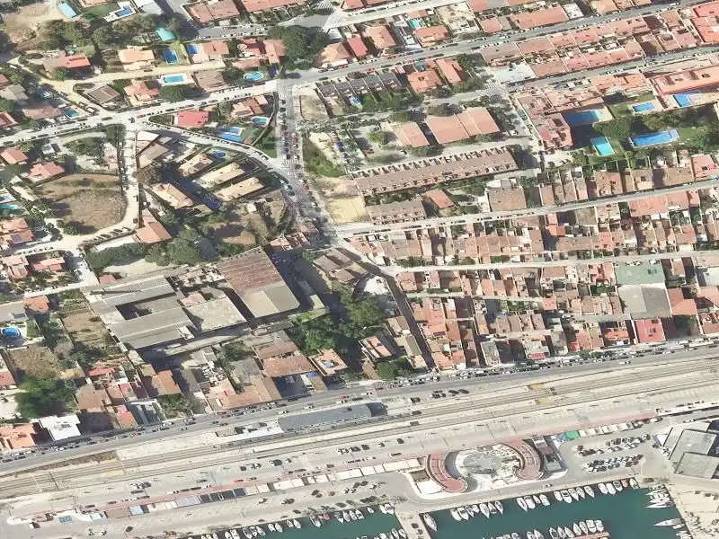 Vista exterior de Pis en venda en El Masnou