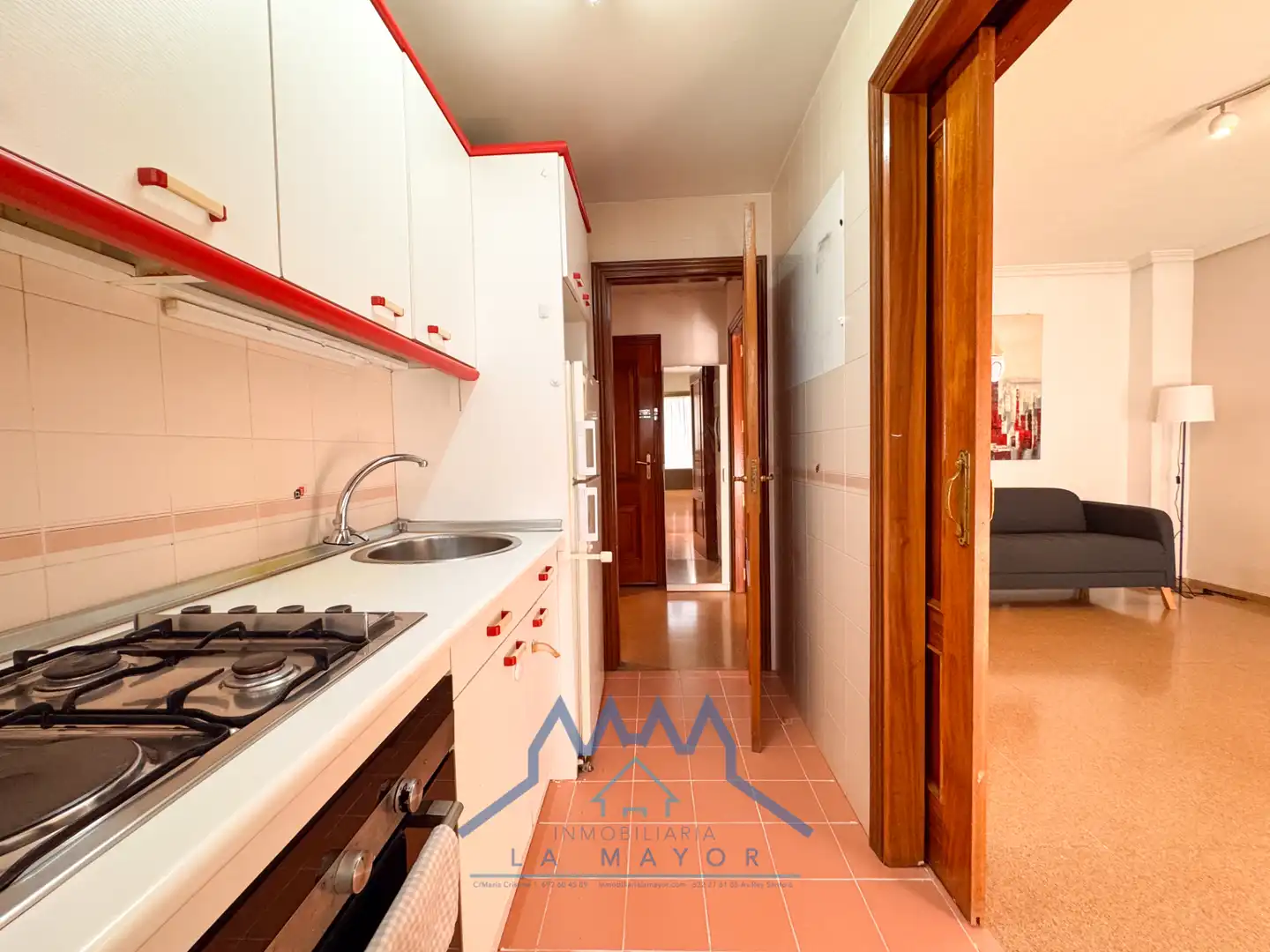 Cocina de Piso en venta en Ciudad Real con Aire acondicionado y Terraza