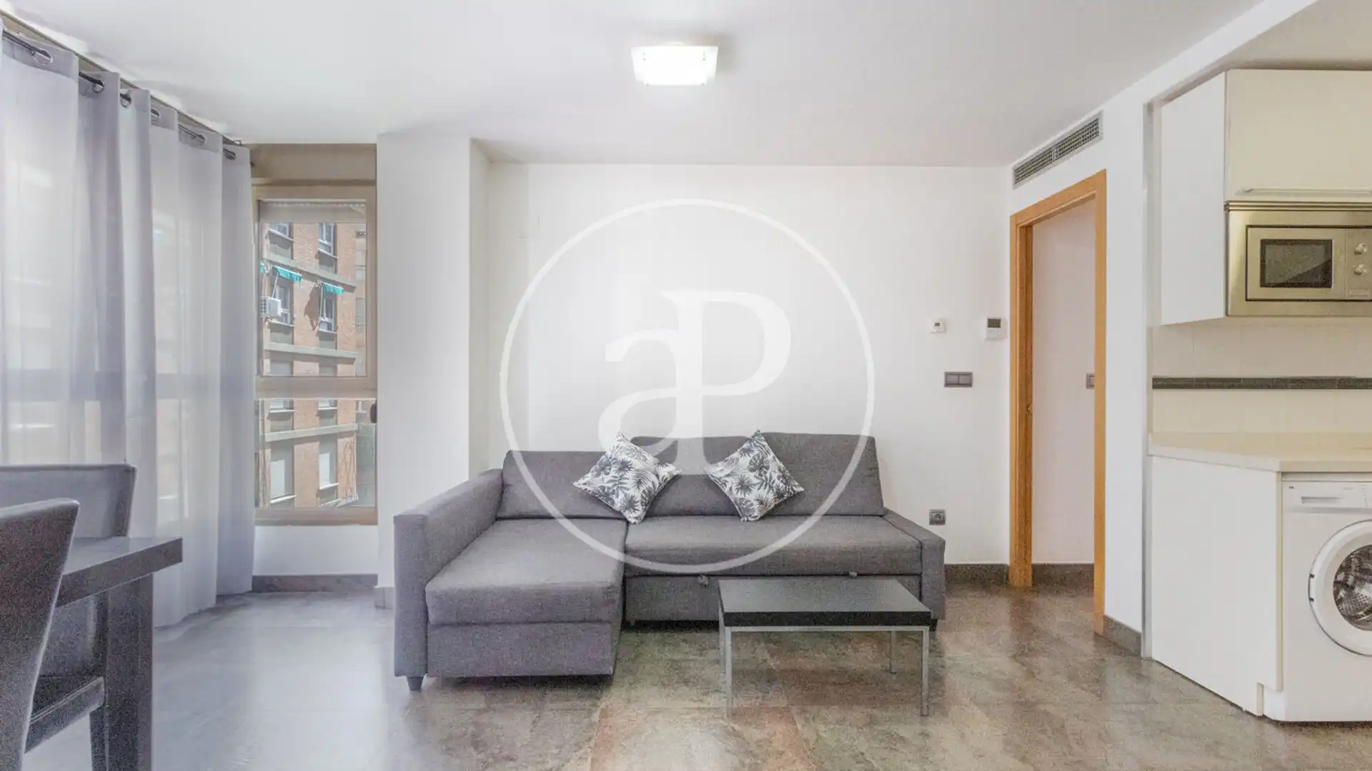 Living room of Flat for sale in Castellón de la Plana / Castelló de la Plana  with Air Conditioner, Heating and Storage room