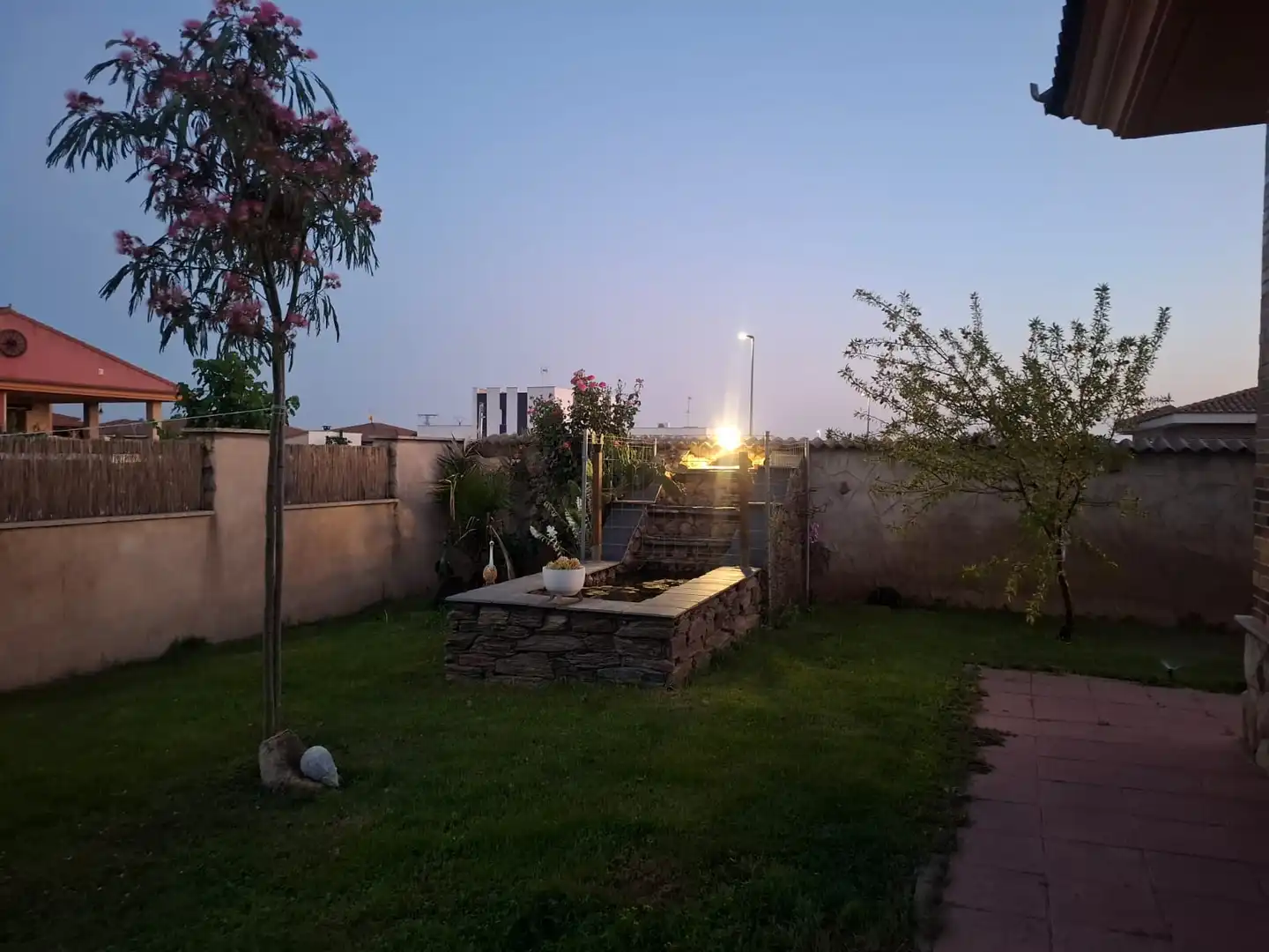 Terraza de Casa o chalet en venta en San Cristóbal de la Cuesta con Calefacción, Jardín privado y Piscina