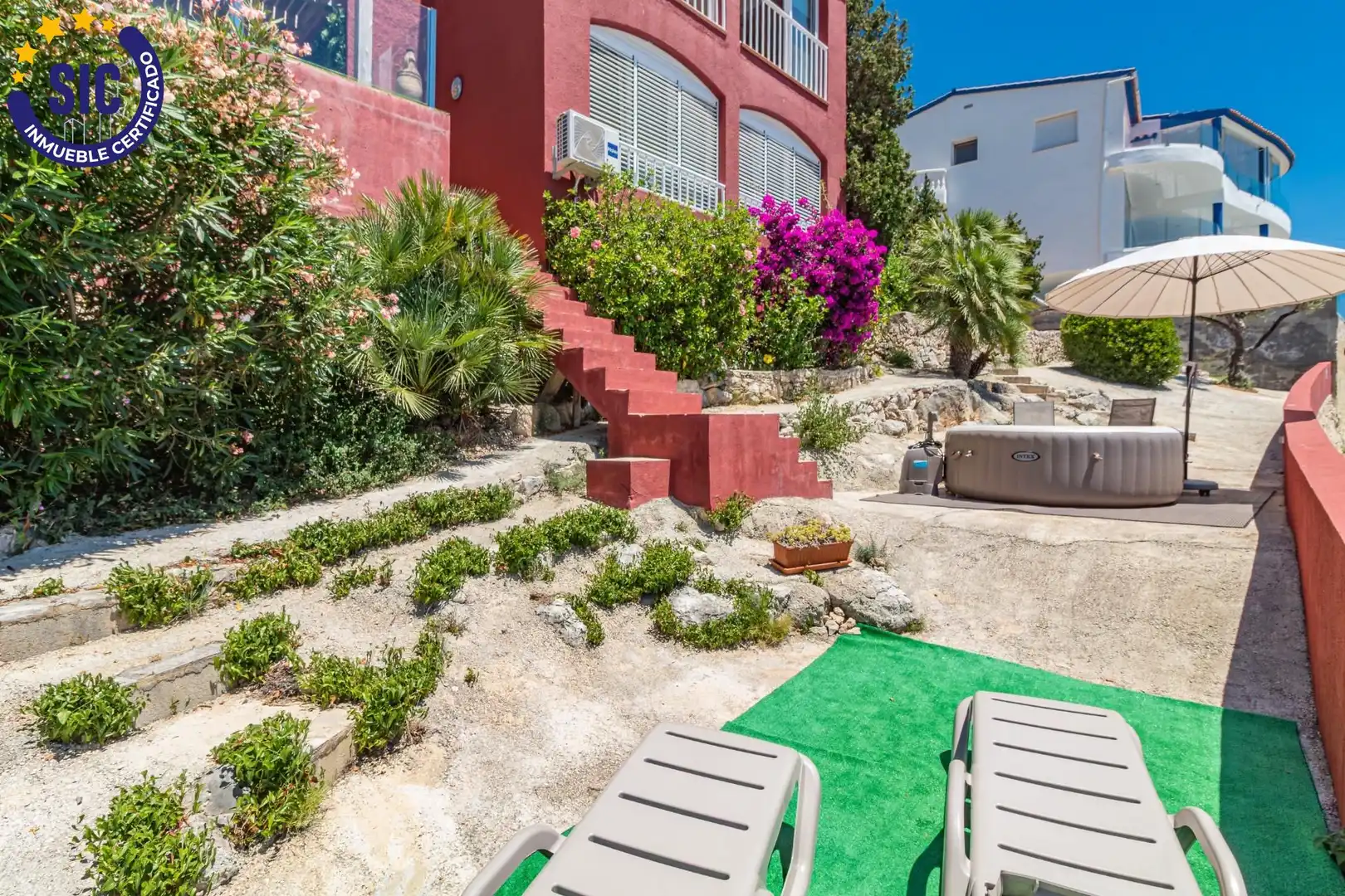 Terrassa de Casa o xalet en venda en Peñíscola / Peníscola amb Aire condicionat, Calefacció i Jardí privat
