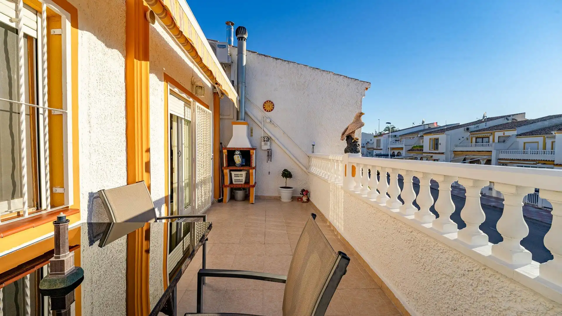 Terraza de Casa o chalet en venta en Santa Pola con Jardín privado, Terraza y Piscina comunitaria