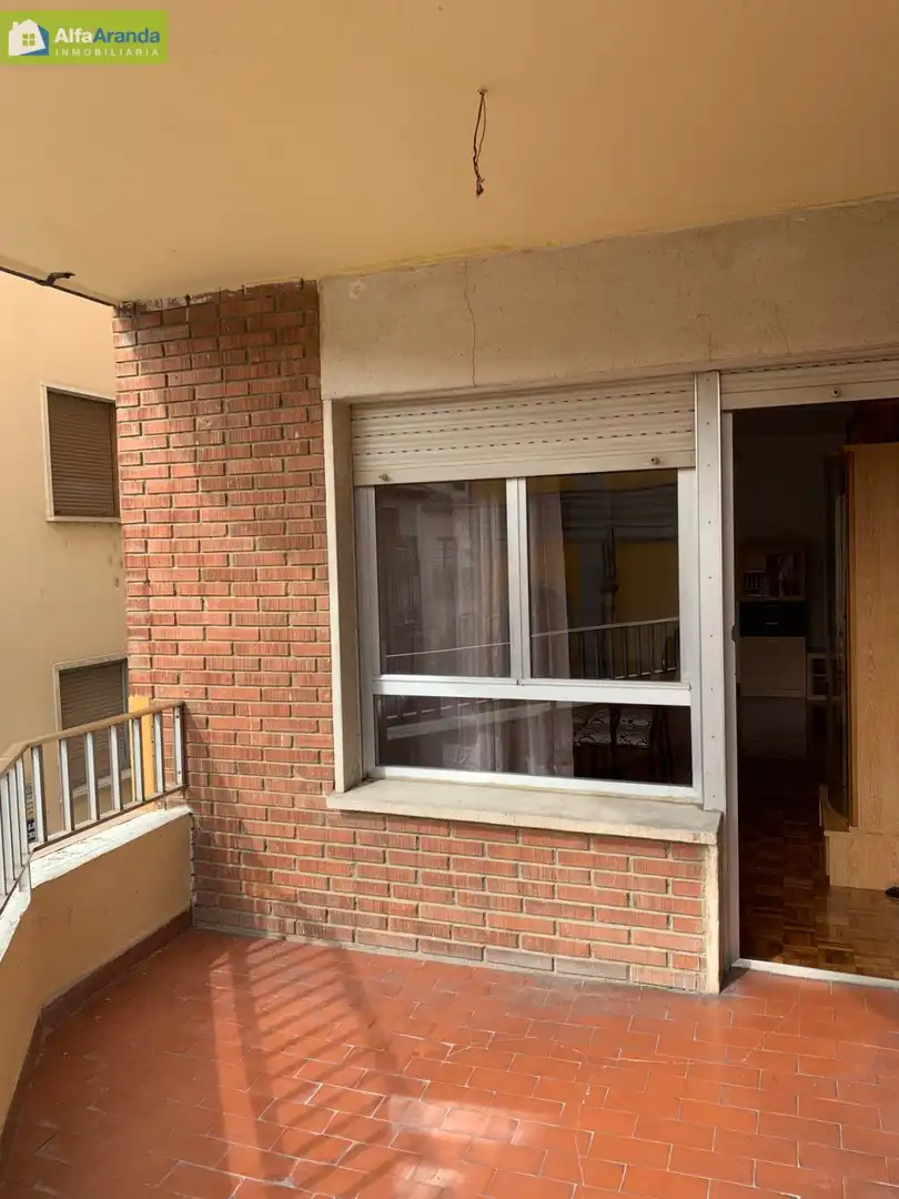 Exterior view of Flat for sale in Aranda de Duero  with Parquet flooring and Terrace