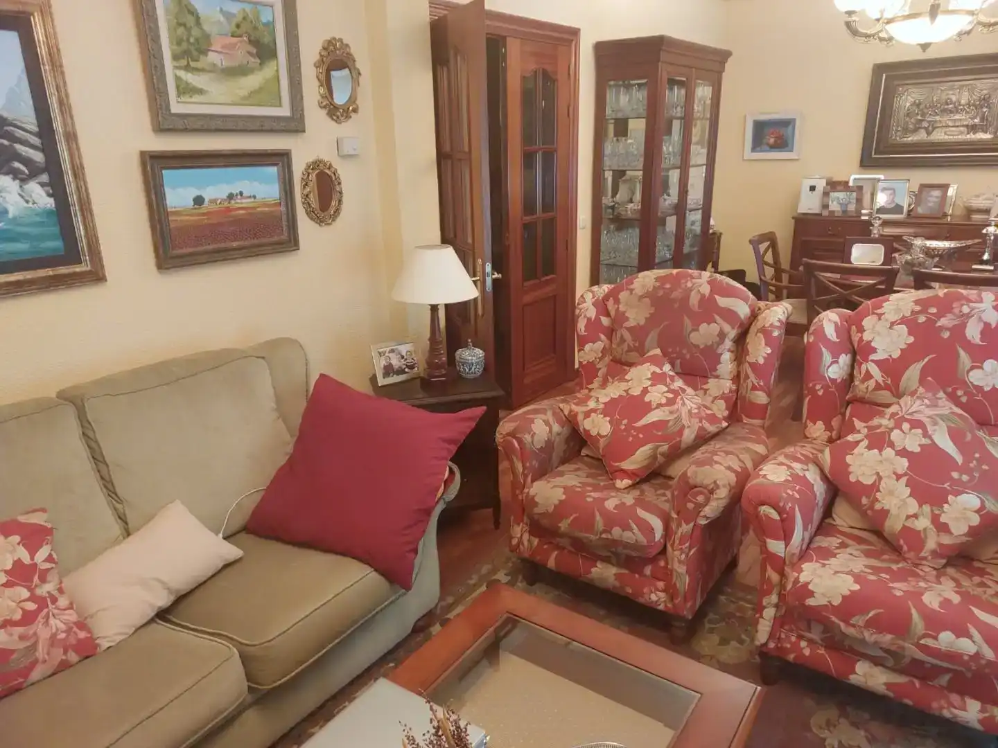 Living room of Detached homes for sale in Ciudad Real  with Private garden and Parquet flooring
