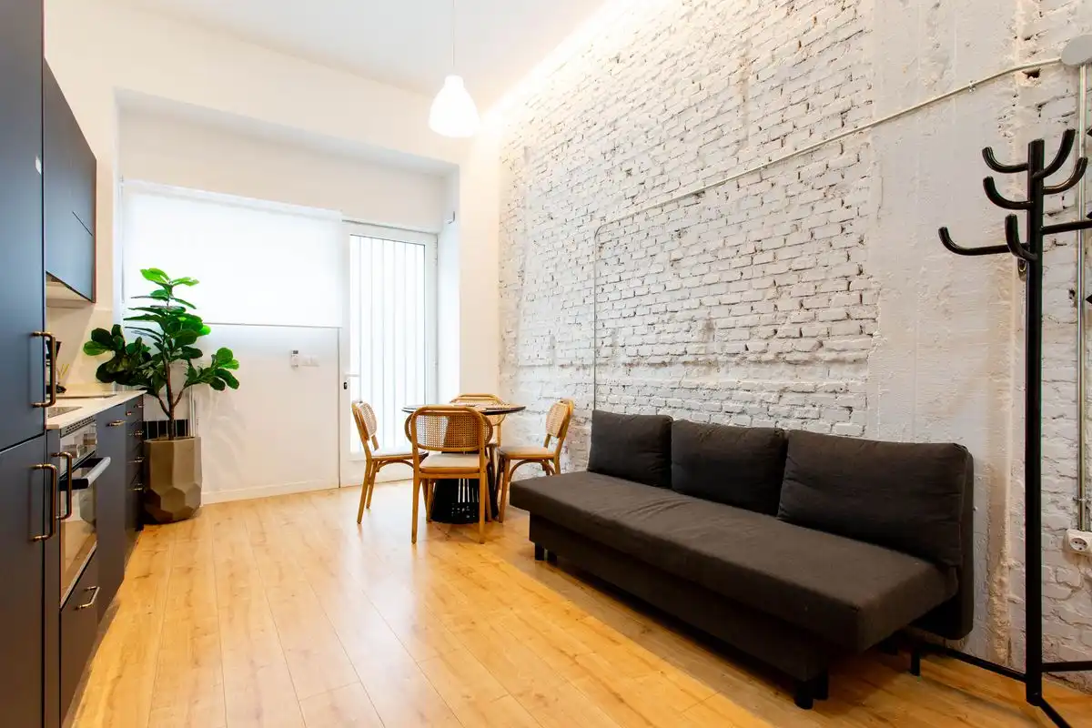 Wohnzimmer von Maisonette zum Verkauf in Madrid mit Klimaanlage und Heizung
