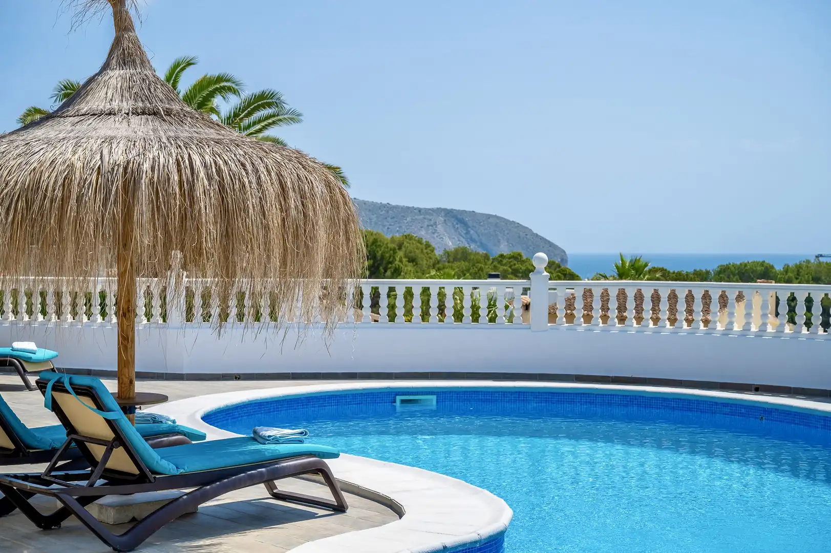 Schwimmbecken von Haus oder Chalet zum Verkauf in Moraira