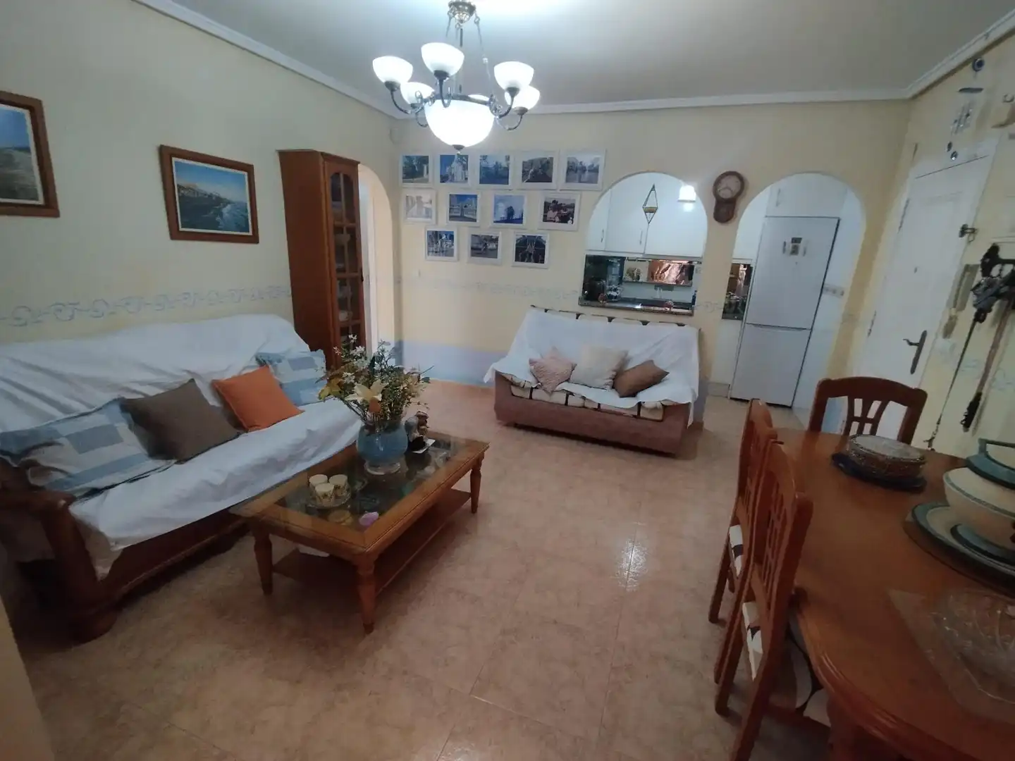 Sala de estar de Planta baja en venta en Guardamar del Segura con Jardín privado, Terraza y Trastero