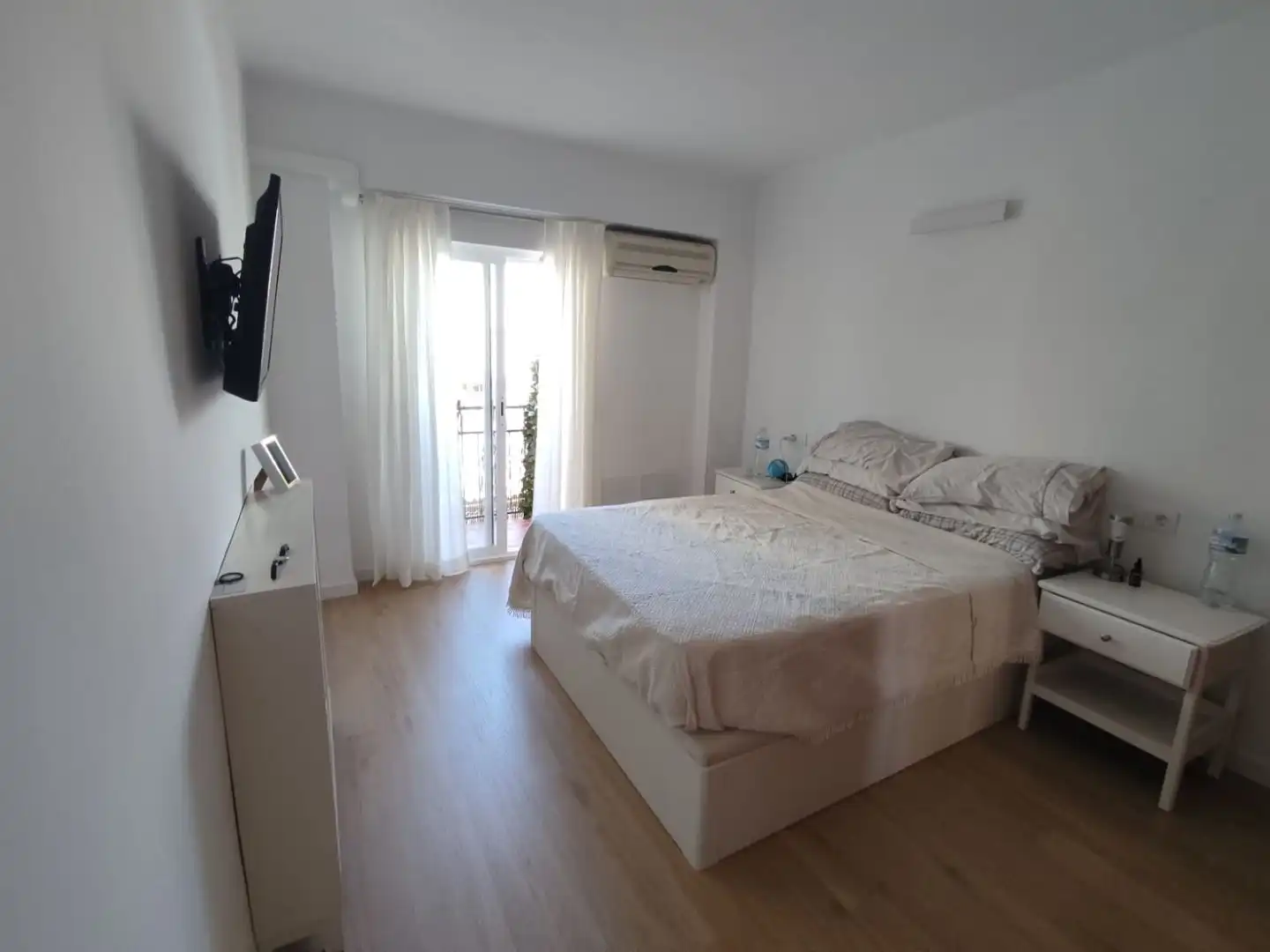 Bedroom of Flat for sale in  Palma de Mallorca  with Air Conditioner and Balcony