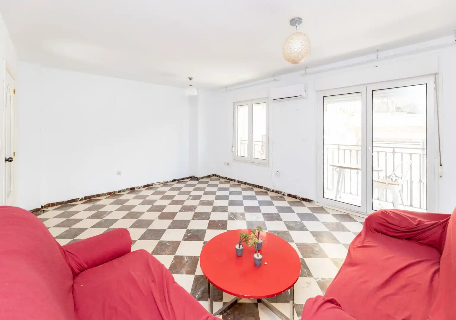 Sala de estar de Piso en venta en Cenes de la Vega con Aire acondicionado y Balcón