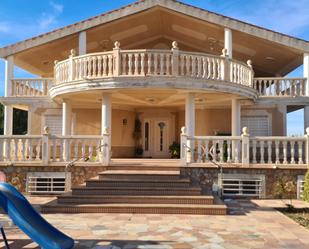 Exterior view of House or chalet for sale in  Albacete Capital  with Air Conditioner, Heating and Private garden