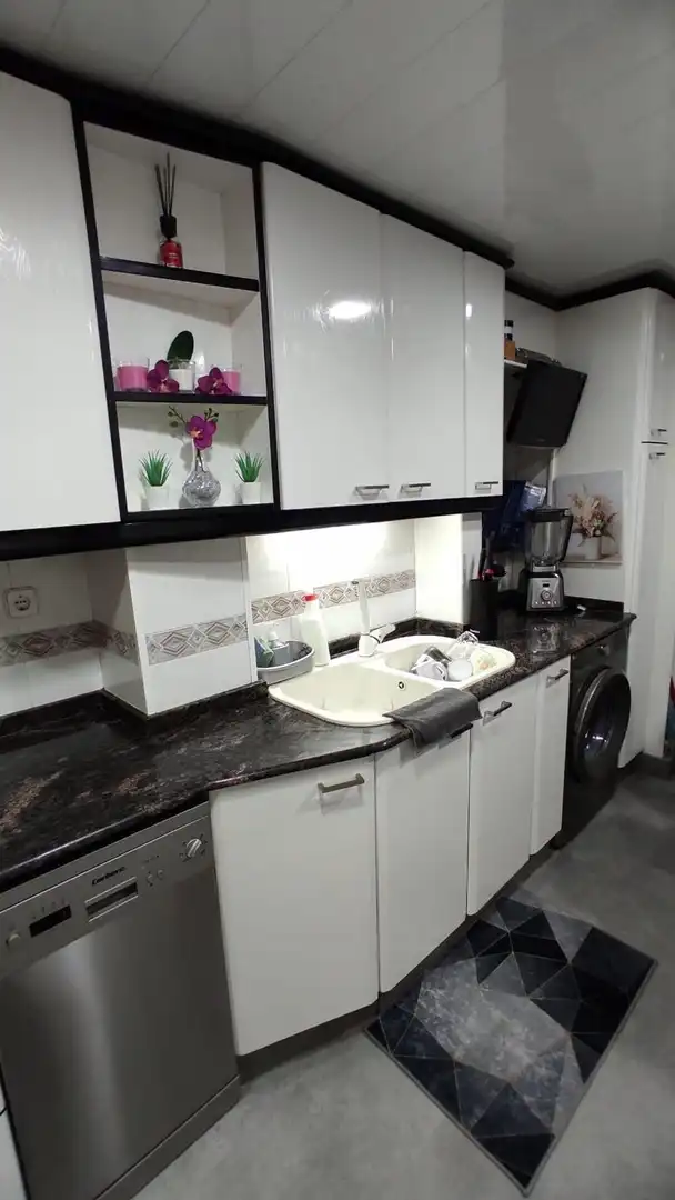 Cocina de Piso en venta en Barcelona con Aire acondicionado, Calefacción y Parquet