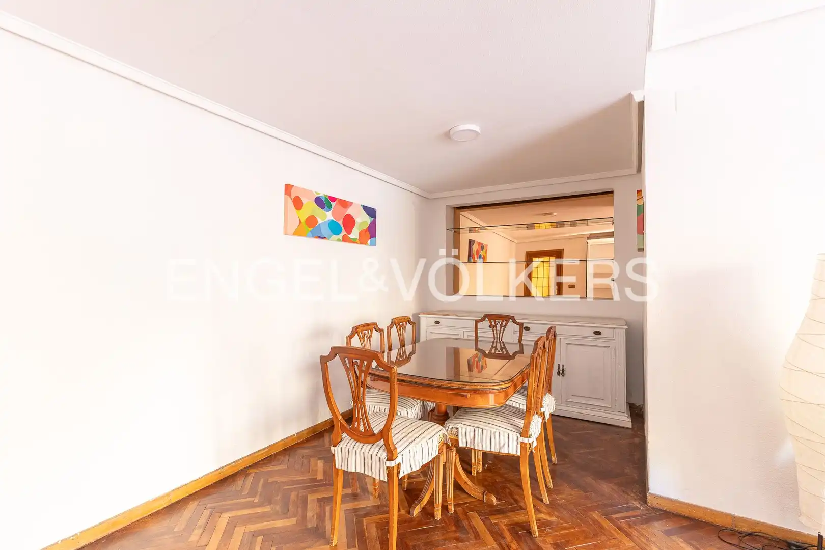 Esszimmer von Wohnung zum Verkauf in Madrid mit Heizung und Parkett