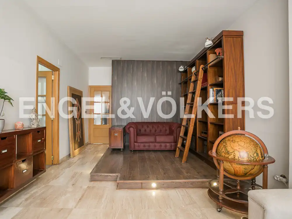 Sala de estar de Piso de alquiler en Valencia con Aire acondicionado, Calefacción y Parquet