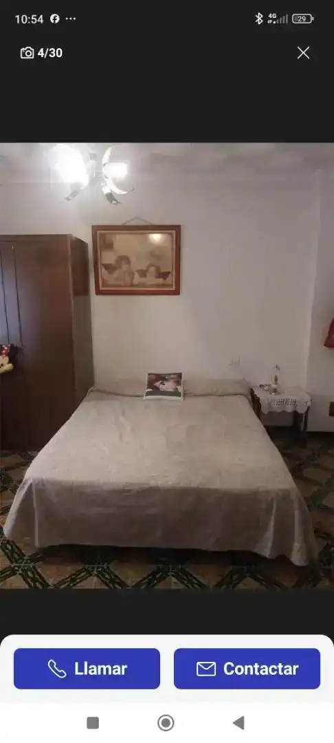 Schlafzimmer von Wohnung zur Miete in Jarafuel mit Balkon
